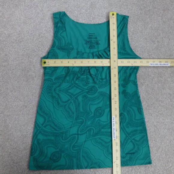 Patagonia Bandha Green Tank Top - Picture 7 of 10